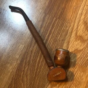 Monaco Elegant Brown Vintage Pipe